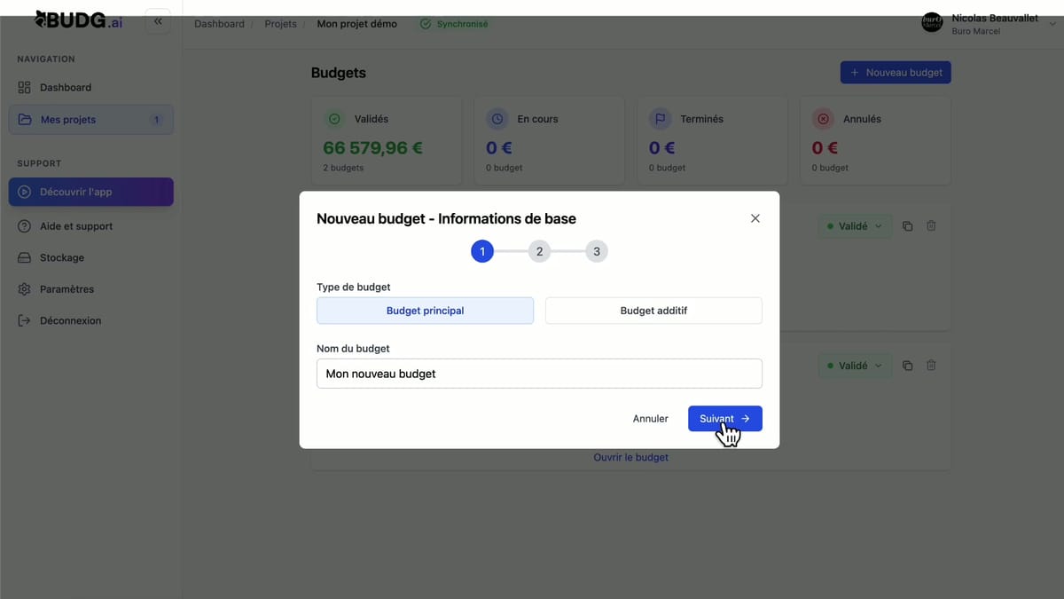 Templates et exports prêts à l'emploi